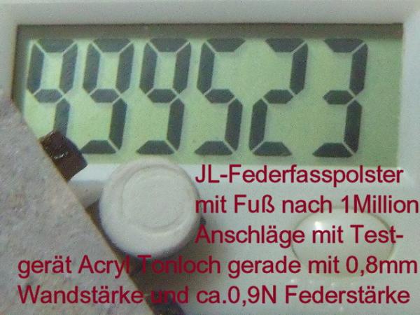 Federfasspolster mit Fuß